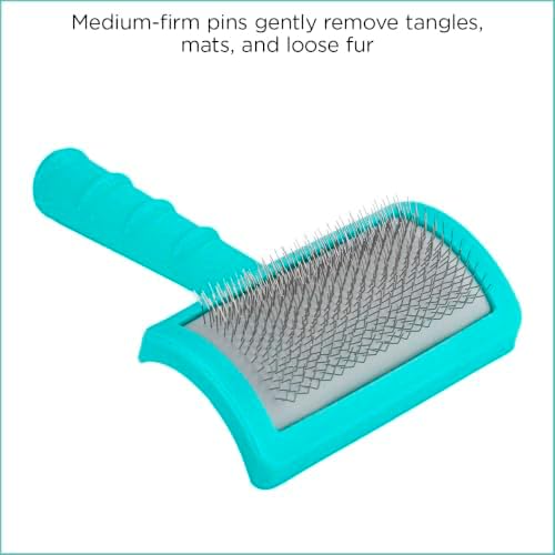 Groomer Essentials Universal Slicker Brush, Medium for All Coat Types - Image 2