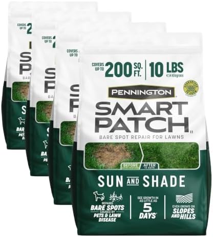 Pennington Smart Patch Sun and Shade Mix 10 lb (Pack of 4) by Pennington
