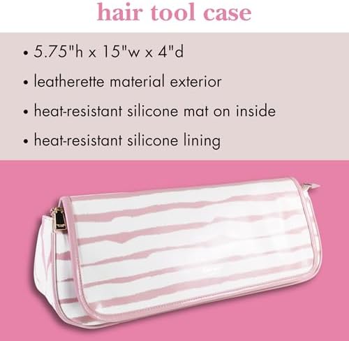 kate spade new york Hair Tool Organizer Bag, Goddess Stripe - Image 4