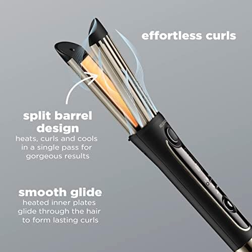 INFINITIPRO BY CONAIR Cool Air Curling Iron, Protects Against Damage and Locks in Style for Effortless Long Lasting Curls & Waves, Black - Image 3