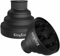 KingKam Collapsible Silicone Hair Diffuser, Fit 1.575-1.968 inch Nozzle by KingKam