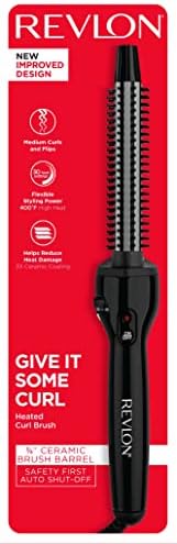 REVLON Perfect Heat Triple Ceramic Curling Brush, 3/4" Barrel - Image 6