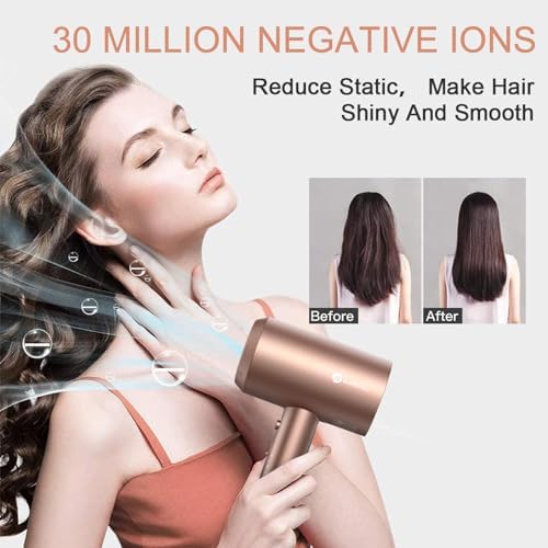 slopehill Professional Ionic Hair Dryer, Mocha Mousse - Image 5