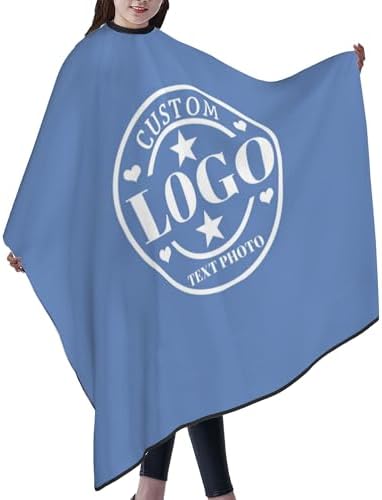 Custom Barber Cape Customized Haircut Capes Logo Text Photo Salon Hairdressing Apron for Home and Barbershop - Image 3
