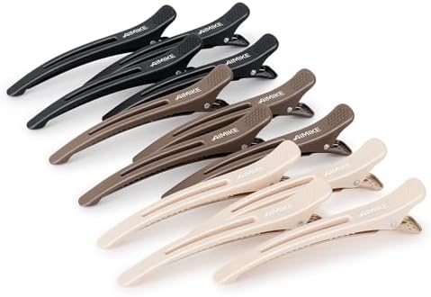 AIMIKE Neutral Hair Clips for Styling Sectioning, Duckbill Clips for Women by AIMIKE