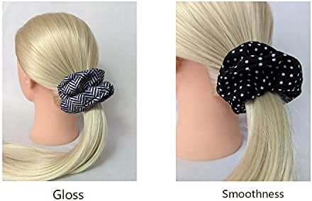 26-28'' Mannequin Head Synthetic Fiber Hair Styling Training Head Dolls for Cosmetology Manikin Maniquins Practice Head with Stand (6611W61320) - Image 5