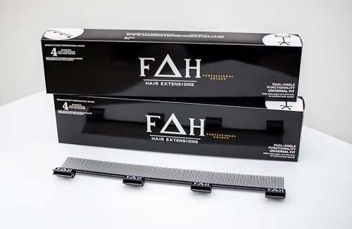 FAH Hair Extensions Holder – Salon Trolley Clip for Organizing, Drying & Styling – Clip-On Trolley for Hair Extention Install - Image 3