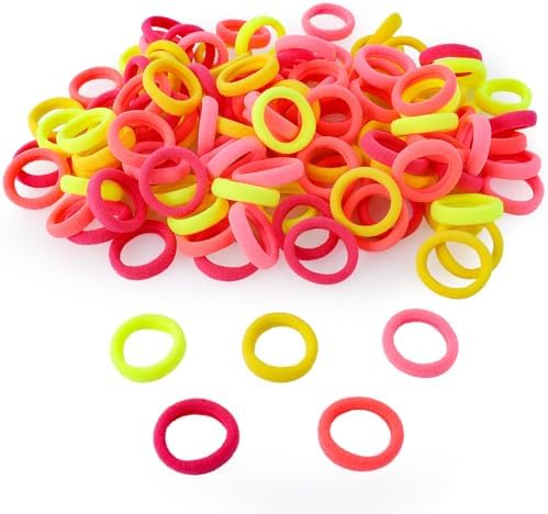 Baby Hair Ties, Elastic Hair Bands for Girls Kids, Toddler Ponytail Holders - Image 2