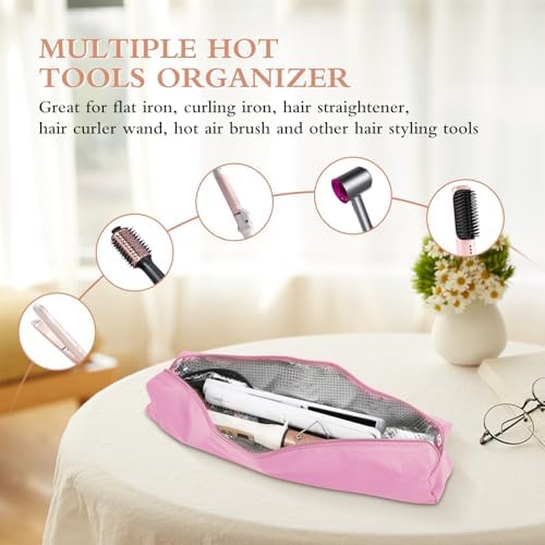 Suafrnut Professional Heat Resistant Hot Hair Tools Organizer Bag - Image 5