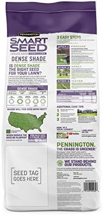 Pennington Smart Seed Dense Shade Grass Mix Bag 7 lb (Pack of 4) - Image 2