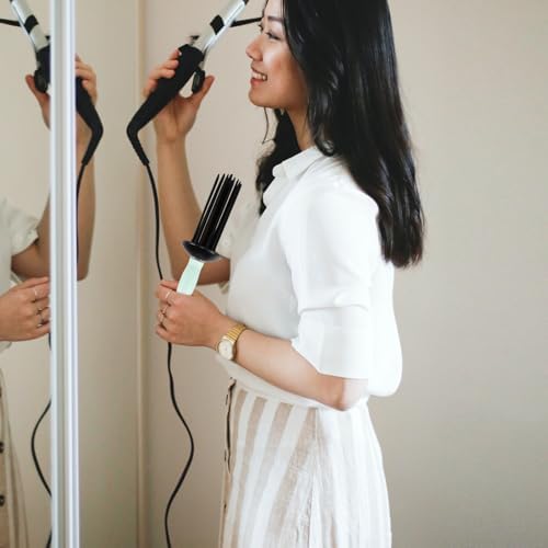 Green Plastic Curling Comb Hair Volume Tool for Defined Curls and Styling - Image 7