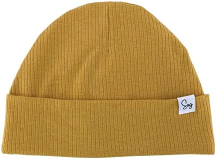 Jersey Beanie Hat for Newborn Baby Boys Girls Silky Satin Lined Hats Bonnet Toddler Infant Little Kids Beanies Caps by Sugarmelon