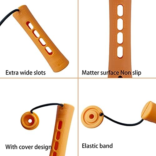 Perm Rods Large Hair Rollers for Natural Long Short Hair Styling Tool Hair Curlers Dark Orange Color - Image 3