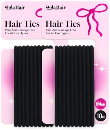 Dolahair Hair Wax Stick - Flyaway Control and Styling Pomade for Kids, Women, and Men - Accessorie Slick Back Hair Brush Kit Hair Bun Maker 20 Pcs Hair Ties (Pack of 3) - Image 2