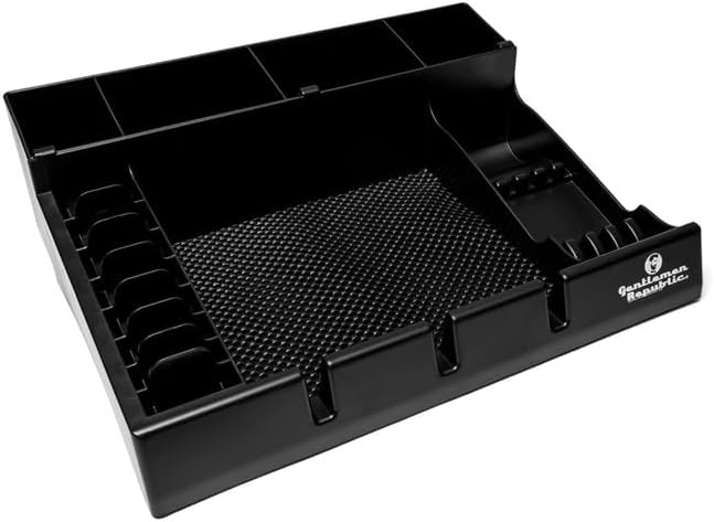 Gentlemen Republic Barber Station Organizer - Multi-Compartment, Black - Image 3