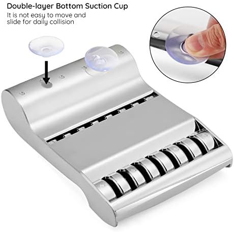 Salon Scissors Holder Rack，Segbeauty Hair Salon Shear Holder for Stylist, Professional Barber Shop Hair Cutting Scissors Organizer for Hairdressers, Scissors Storage Tray Barber Shear Accessory - Image 4