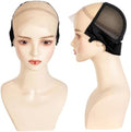 Wig Caps for Women Wig Caps with Grip Band for Keeping Wigs in Place 9x6 Glueless Wig Grip Cap with Transparent Lace Caps Non-Slip Adjustable Elastic Headband (Black) by Unknown