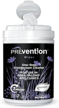 Prevention All Purpose Disinfectant Wipes – Canister of Cleaning Wipes for Salons, Spas, Wellness Centers and Yoga Studios – Hospital Grade Surface Sanitizing – 160 Count by Prevention