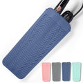 Heat Resistant Silicone Hair Iron Mat, Portable Hot Hair Tools Pad Travel Organizer Pouch for Curling Irons, Flat Irons, Hair Straightener and Hair Styling Tools (Blue) by Unknown