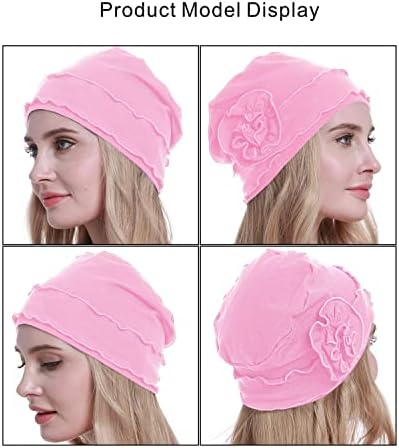 osvyo Chemo Headwear Turban Cap for Women - Cancer Beanie Hair Loss Sealed Packaging - Image 2