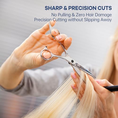 Professional Hair Cutting Scissors, 6.0 inch, Suitable for All Hair Types (Straight) - Image 2