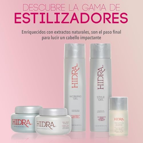 HIDRA Working Gel and Curl Enhancer for Hair, 10.14 Fl Oz (300ml) - Image 5
