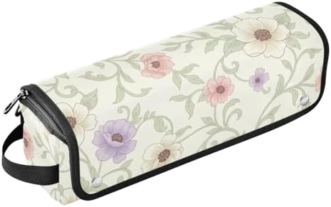GuoChe Waterproof Portable Open Flat Travel Bag and Heat Resistant Mat with Zipper Elegant Floral Pattern by GuoChe
