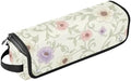 GuoChe Waterproof Portable Open Flat Travel Bag and Heat Resistant Mat with Zipper Elegant Floral Pattern by GuoChe