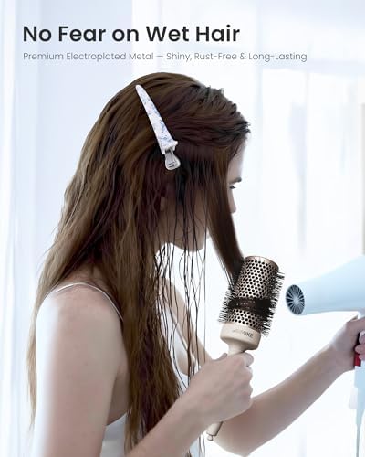 AIMIKE 4.8" Hair Clips for Styling, No-Crease Duckbill Clips - Image 6