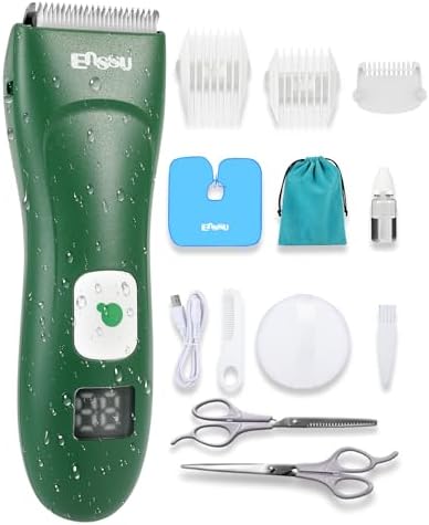 ENSSU Baby Hair Clippers Cordless Hair Clipper for Kids with LED Display by ENSSU