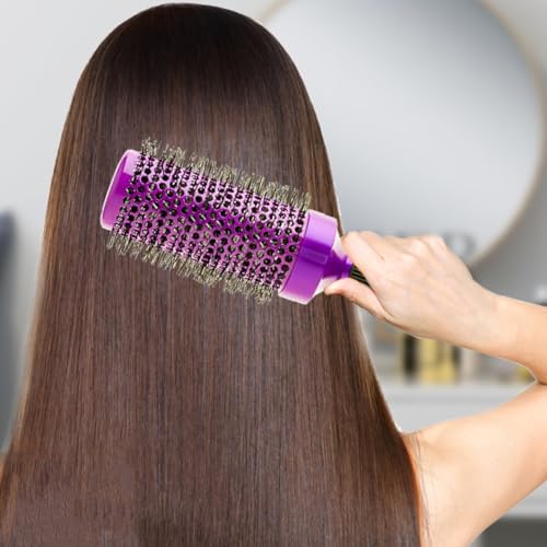 5pcs Round Brushes for Blow Drying&Boar Bristle Detangling Hair Brush - Image 6