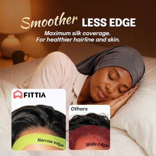 Long Satin Hair Bonnet for Locs, Dreadlocks & Braids, Sleeping Cap Women - Image 4