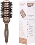 Round Hair Brush for Blow Drying,Curling,Styling for Women and Men,Wet/Dry by FIXBODY