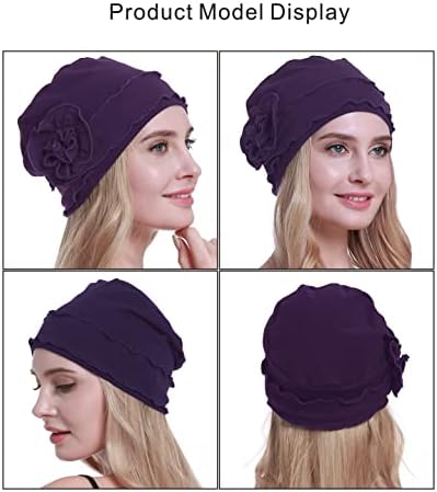 osvyo Chemo Headwear Turban Cap for Women - Cancer Beanie Hair Loss Sealed Packaging - Image 2
