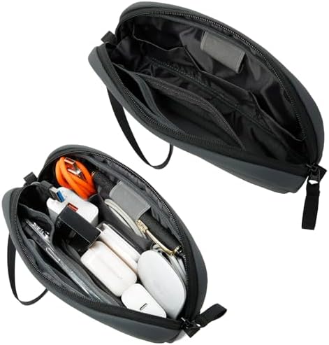 BANGE Tech Organizer Travel Case,Tech Accessories Pouch Carry Storage Bag for Charger, Cord, Hard Drive, Phone, Power Bank, Travel Essentials - Image 3