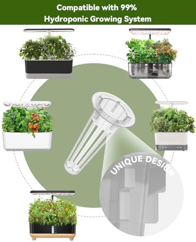 LYKOCLEAN Herb Seed Pod Kit Compatible with AeroGarden Hydroponics Growing System, Complete Indoor Gardening Supply (Basil, 8-pods) - Image 4