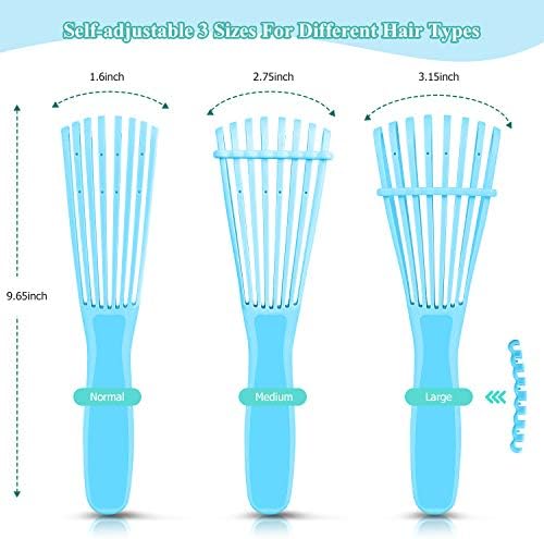URTHEONE Detangling Brush for Black Natural Hair, 3A-4C Curly Afro Brush - Image 3
