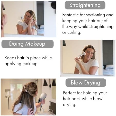 FRAMAR Neutral Creaseless Hair Clips, Hair Styling Clips - 10 Pack - Image 3