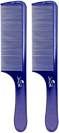 JOHNNY B. Get Faded Anti-Static Heat Resistant Professional Hair Combs, 2-Pack Set by Unknown