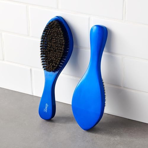 Diane Prestige 100% Soft Boar Bristle Curved Oval Wave Brush, D1707 - Image 3