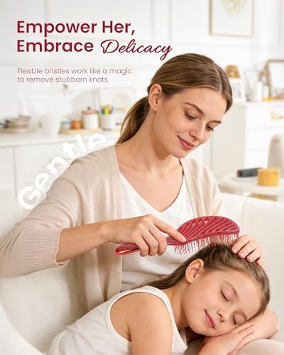 Gift for Women, Gifts for Kids & Teen Girls, AIMIKE Detangler Hair Brush - Image 3