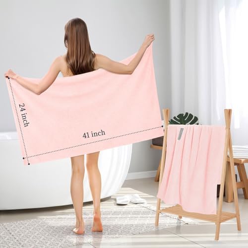 2 Pack Microfiber Hair Towel XL 41" x 24" Fast Dry, Soft, Absorbent - Image 5