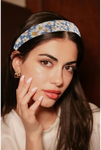 Headbands for Women & Girls, 3 Pack Non Slip Wide Trendy Headbands - Image 5