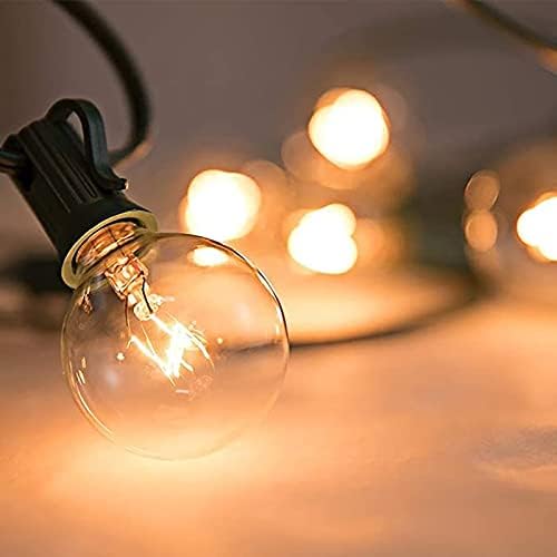 G40 Replacement Bulbs Outdoor, 120V 5W Clear, E12 Base, 25PK - Image 5