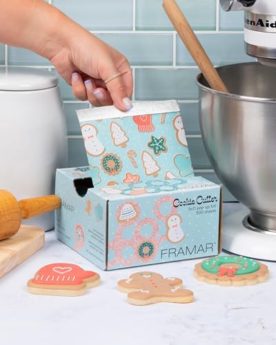 FRAMAR Cookie Cutter Hair Foil, Hair Foils For Highlighting – 500 - Image 3