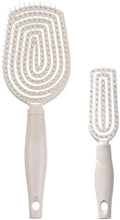 Conair Hair Brush Set, Scalp Care Detangling, 2-Pack, Grey Luxe by conair