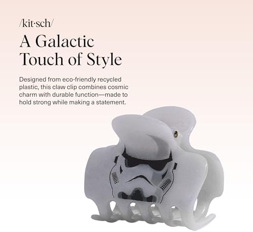 Kitsch x Star Wars Medium Hair Clip for Women - Stormtrooper, 1pc - Image 2