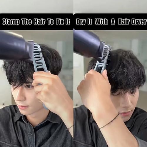 1PCS Texture Comb Men's Fluffy Texture Hair - Image 5