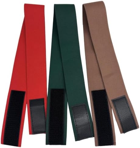 3 Pcs Elastic Bands for Wigs - Lace Melting, Edge Wrap to Lay Edges (Red, Green, Brown Pack) - Image 2