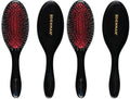 Denman Boar Bristle Hair Brush – Smoothing & Shine Enhancing for Slick Back Styles, Curl Defining & Detangling. Natural Bristles for all Hair Types for Women & Men by Unknown